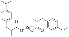 Benzenepropanoic acid, -alpha--methyl-4-(1-methylethyl)-, zinc salt (9CI) CAS#: 501084-13-5