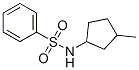 Benzenesulfonamide, N-(3-methylcyclopentyl)- (7CI,8CI) CAS#: 5317-99-7