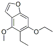 Benzofuran, 6-ethoxy-5-ethyl-4-methoxy- (9CI) CAS#: 412027-11-3