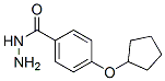 Benzoic acid, 4-(cyclopentyloxy)-, hydrazide (9CI) CAS#: 438213-35-5