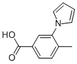 Benzoic acid, 4-methyl-3-(1H-pyrrol-1-yl)- (9CI) CAS#: 593272-75-4