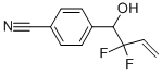 Benzonitrile, 4-(2,2-difluoro-1-hydroxy-3-butenyl)- (9CI) CAS#: 505068-78-0