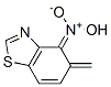 Benzothiazole, 4,5-dihydro-5-methylene-4-aci-nitro- (9CI) CAS#: 412935-45-6