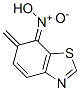 Benzothiazole, 6,7-dihydro-6-methylene-7-aci-nitro- (9CI) CAS#: 412935-39-8