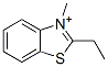 Benzothiazolium, 2-ethyl-3-methyl- (9CI) CAS#: 46005-85-0