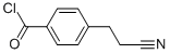 Benzoyl chloride, 4-(2-cyanoethyl)- (9CI) CAS#: 55584-02-6