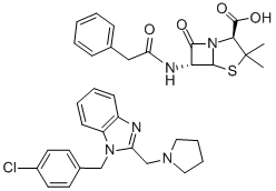 Benzylpenicillinclemizole CAS#: 6011-39-8