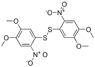 Bis(4,5-dimethoxy-2-nitrophenyl) persulfide CAS#: 58249-73-3