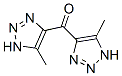 Bis(5-methyl-1H-1,2,3-triazol-4-yl) ketone CAS#: 51719-73-4