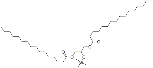 Bishexadecanoic acid 2-trimethylsilyloxy-1,3-propanediyl ester CAS#: 53212-95-6