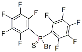 Bis(pentafluorophenyl)bromophosphine sulfide CAS#: 53327-34-7