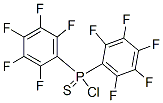 Bis(pentafluorophenyl)chlorophosphine sulfide CAS#: 53327-28-9