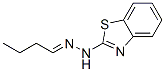 Butanal, 2-benzothiazolylhydrazone (9CI) CAS#: 59972-82-6
