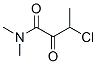 Butanamide, 3-chloro-N,N-dimethyl-2-oxo- CAS#: 49677-47-6