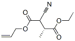 Butanedioic acid, 2-cyano-3-methyl-, 4-ethyl 1-(2-propenyl) ester, (3R)- (9CI) CAS#: 473445-13-5