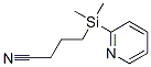 Butanenitrile, 4-(dimethyl-2-pyridinylsilyl)- (9CI) CAS#: 424822-12-8
