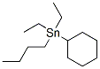 Butylcyclohexyldiethylstannane CAS#: 55125-14-9