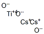 CESIUM TITANIUM OXIDE CAS#: 51222-65-2