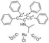 CHLORODICARBONYL(1-(I-PROPYLAMINO)-2,3,4,5-TETRAPHENYLCYCLOPENTADIENYL)RUTHENIUM (II) CAS#: 470688-18-7