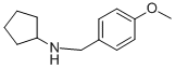 CYCLOPENTYL-(4-METHOXY-BENZYL)-AMINE CAS#: 435345-22-5