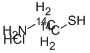CYSTEAMINE HYDROCHLORIDE, [1,2-14C] CAS#: 58246-44-9