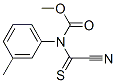 Carbamic acid, (cyanothioxomethyl)(3-methylphenyl)-, methyl ester (9CI) CAS#: 5530-68-7