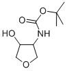 Carbamic acid, (tetrahydro-4-hydroxy-3-furanyl)-, 1,1-dimethylethyl ester (9CI) CAS#: 477584-34-2