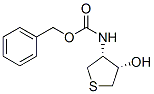Carbamic acid, (tetrahydro-4-hydroxy-3-thienyl)-, phenylmethyl ester, cis- (9CI) CAS#: 56018-18-9