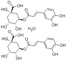 Chlorogenic acid hemihydrate CAS#: 6001-76-9