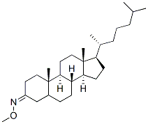 Cholestan-3-one O-methyl oxime CAS#: 55555-44-7