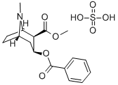 Cocaine sulfate CAS#: 5913-65-5