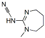 Cyanamide, (4,5,6,7-tetrahydro-1-methyl-1H-1,3-diazepin-2-yl)- (9CI) CAS#: 491617-19-7
