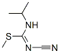 Cyanamide, N-(isoproppylamino)(methylthio)methylene- CAS#: 5848-27-1