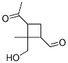 Cyclobutanecarboxaldehyde, 3-acetyl-2-(hydroxymethyl)-2-methyl- (9CI) CAS#: 504438-80-6