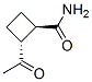 Cyclobutanecarboxamide, 2-acetyl-, trans- (9CI) CAS#: 57020-42-5