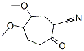 Cycloheptanecarbonitrile, 5,6-dimethoxy-2-oxo- (9CI) CAS#: 532971-14-5