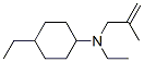 Cyclohexanamine, N,4-diethyl-N-(2-methyl-2-propenyl)- (9CI) CAS#: 416886-96-9