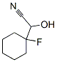 Cyclohexaneacetonitrile, 1-fluoro--alpha--hydroxy- CAS#: 699-43-4