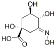 Cyclohexanecarboxylic acid, 1,3,4-trihydroxy-5-(hydroxyimino)-, (1S,3R,4R,5E)- (9CI) CAS#: 494211-80-2