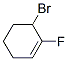 Cyclohexene, 6-bromo-1-fluoro- CAS#: 671-34-1