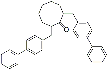 Cyclooctanone, 2,8-bis((1,1'-biphenyl)-4-ylmethyl)- CAS#: 53774-94-0
