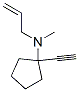 Cyclopentanamine, 1-ethynyl-N-methyl-N-2-propenyl- (9CI) CAS#: 423162-85-0