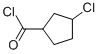 Cyclopentanecarbonyl chloride, 3-chloro- (9CI) CAS#: 56447-14-4