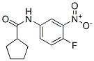 Cyclopentanecarboxamide, N-(4-fluoro-3-nitrophenyl)- (9CI) CAS#: 424811-75-6