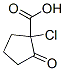 Cyclopentanecarboxylic acid, 1-chloro-2-oxo- CAS#: 56447-19-9
