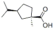 Cyclopentanecarboxylic acid, 1-methyl-3-(1-methylethyl)-, cis- CAS#: 512-77-6