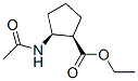 Cyclopentanecarboxylic acid, 2-(acetylamino)-, ethyl ester, (1R,2S)- (9CI) CAS#: 592503-41-8