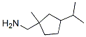 Cyclopentanemethanamine, 1-methyl-3-(1-methylethyl)- (9CI) CAS#: 408330-48-3
