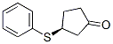 Cyclopentanone, 3-(phenylthio)-, (3S)- (9CI) CAS#: 518028-03-0