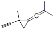 Cyclopropane, 1-ethynyl-1-methyl-2-(2-methyl-1-propenylidene)- (9CI) CAS#: 58668-76-1